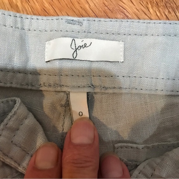 ▪️Joie Linen Cargo Pants - Picture 3 of 12